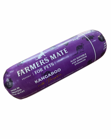 Kangaroo Farmers Mate Dog Roll 2kg