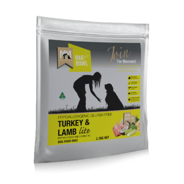 Meals For Mutts- Turkey & Lamb (Lite) 2.5KG